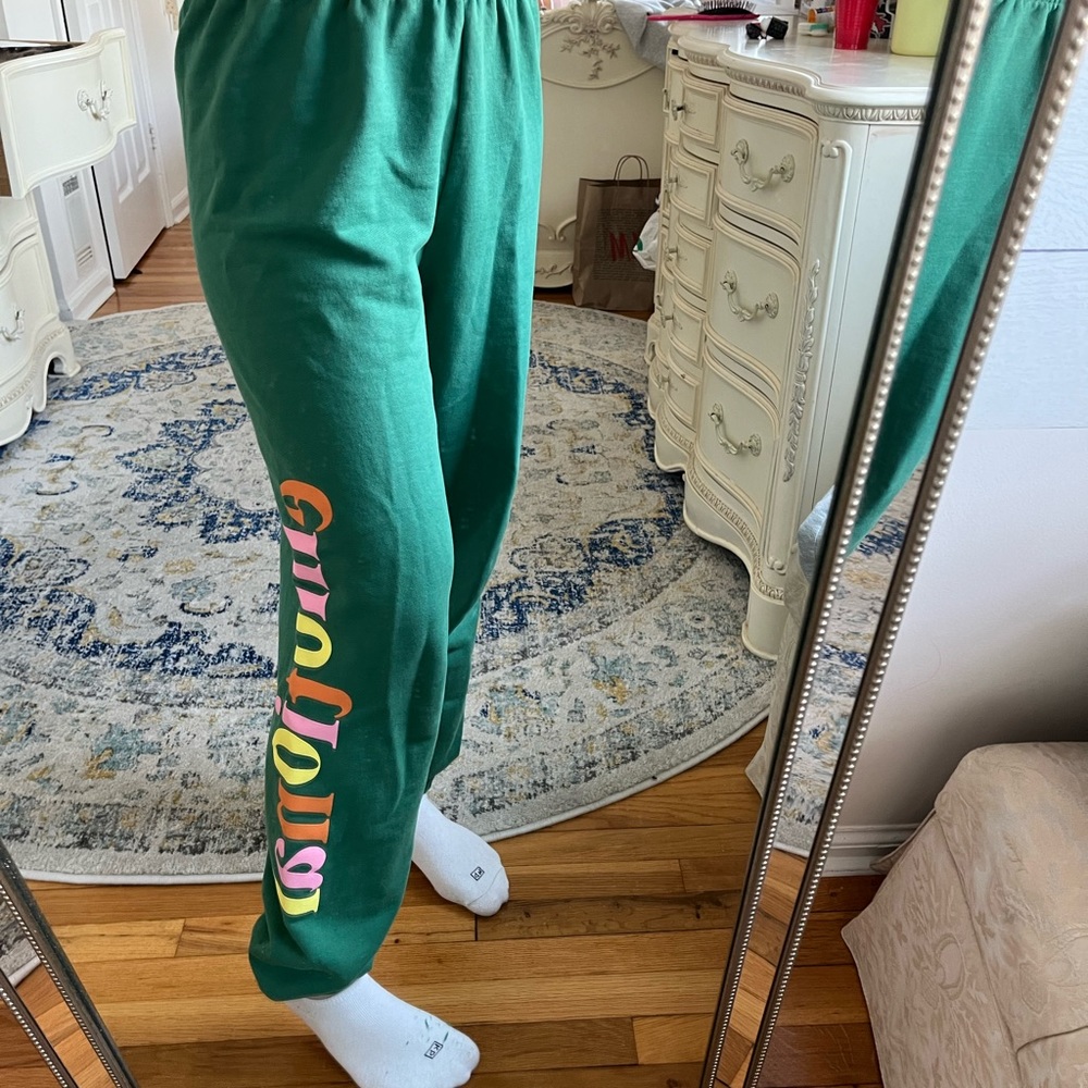the mayfair group green emotional sweatpants
